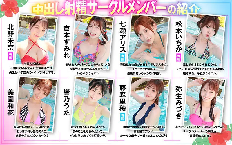hnvr00136｜七瀬アリス出演！｜禁断シーン！ハーレムで展開するフェラ  高画質動画